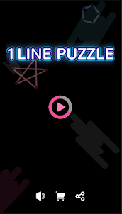 1 Line - One Touch Puzzle Game