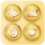 Cover Image of Download aureate Icon Pack 1.5.3 APK