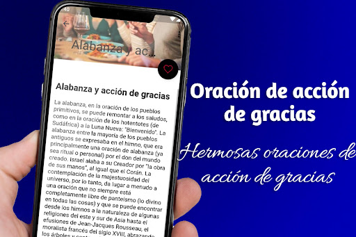 Oración de Acción de Gracias Screen 2