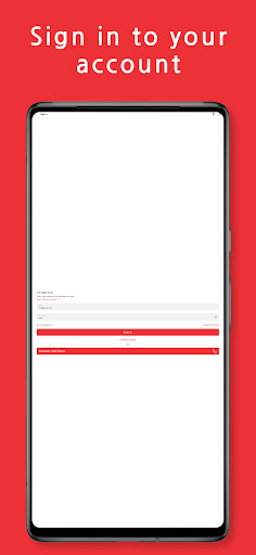 Android application Hello Tiffin screenshort