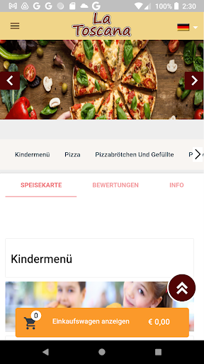 Pizza La Toscana Screen 3