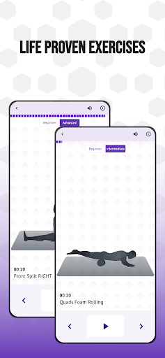 Splits Stretch Training Screenshot 3 - AppWisp.com