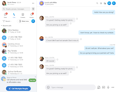 Skype APK MOD v8.81.0 Free Download For Android 5