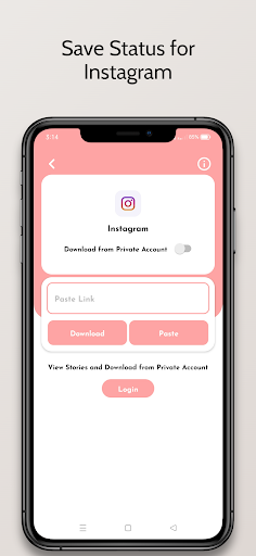 All in One Status Saver App Screen 3