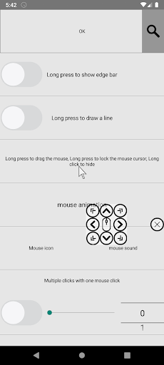 Cursor Control Screen 2