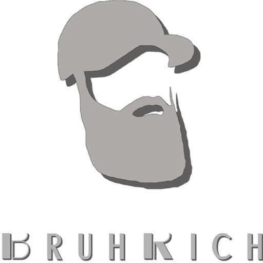 Bruh Rich Barber logo