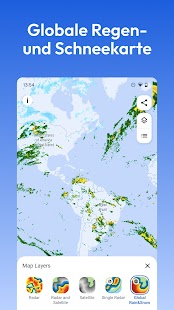 Wetter & Regenradar RainViewer لقطة شاشة