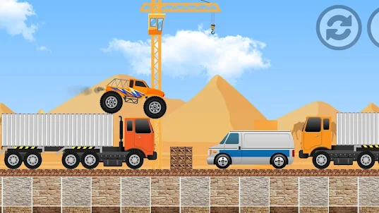 Car Truck Jumping Adventure