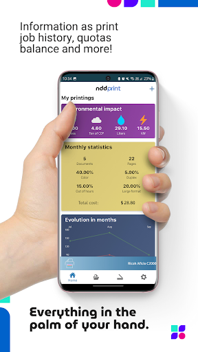NDD Print 360 Mobile Screen 2