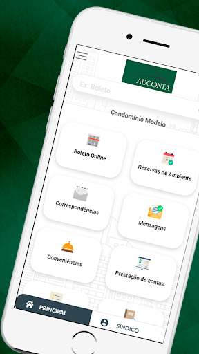 Android application Adconta screenshort
