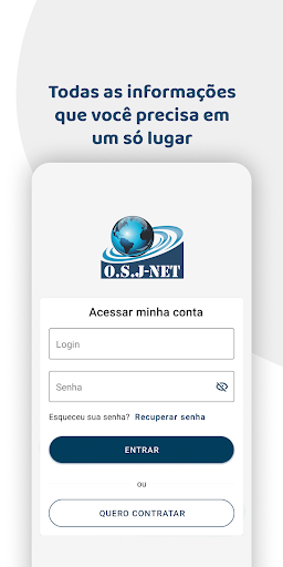 Android application OSJ-NET SAC screenshort