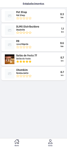Android application Du Bairro screenshort