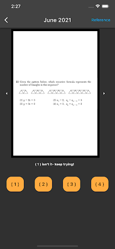 Algebra I Regents Review Screen 2