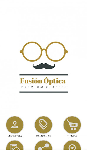 Android application FUSION OPTICA. screenshort