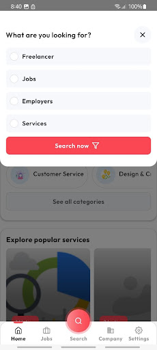 VEEVUS Marketplace Screen 2
