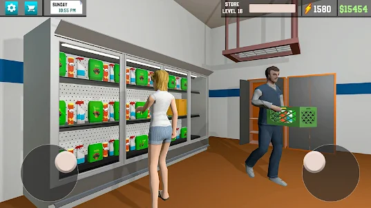 슈퍼마켓 매장 시뮬레이터 3D