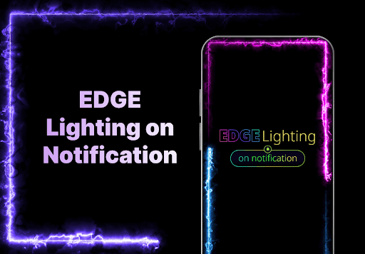 Android application Edge Lighting On Notification screenshort