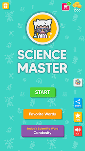 Science Master - لقطة شاشة لألعاب مسابقة