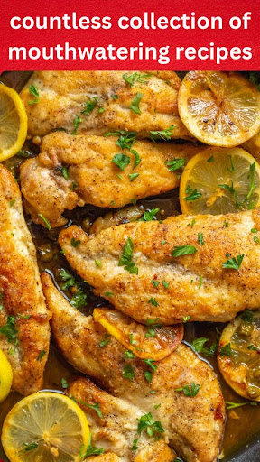 Android application Chicken Piccata Recipes screenshort