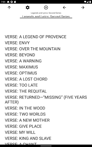 Book, Legends and Lyrics: Seco Screen 3