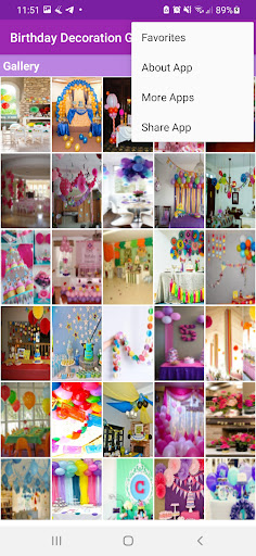 Birthday Decoration Gallery Screen 2