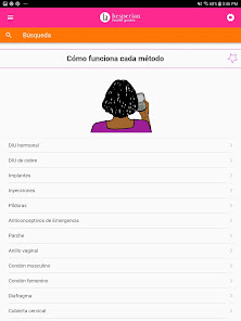 Screenshot 15 Anticonceptivos: Métodos y Con android