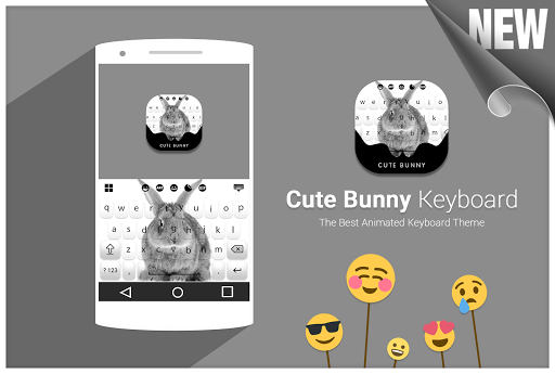 Cute Bunny Keyboard