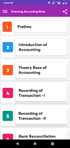 Financing Accounting Text Book Screen 3