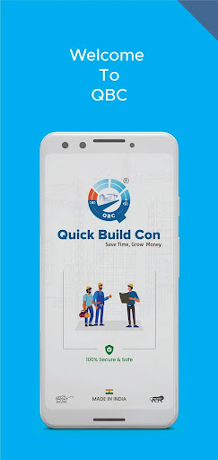 Android application Quick Build Con screenshort