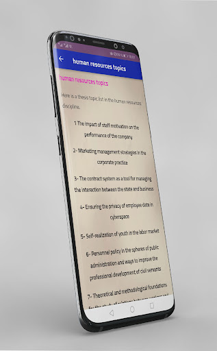 dissertation topics ideas Screen 2