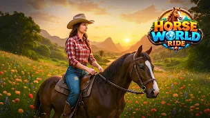 Horse World Ride - Screenshot 1