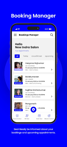 Android application Pingle Staff screenshort