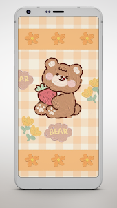 Cute Bear Cartoon Wallpapers