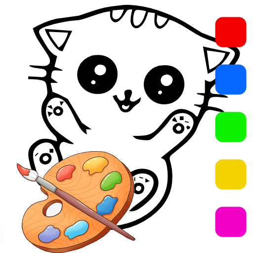 Cat Coloring Book Super