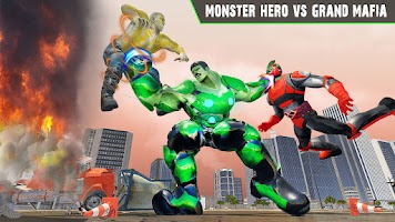 Incredible Monster Superhero City Battle