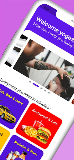 Android application Funzo Pro screenshort