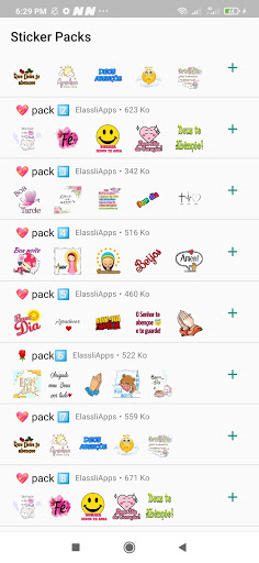 Novos Figurinhas Gospel