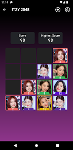 Captura 3 ITZY 2048 Game android