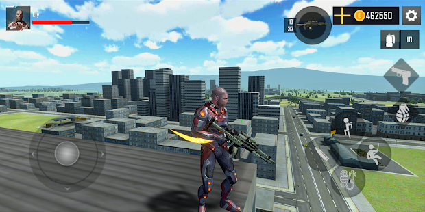 Super Hero Rope Crime City 1.11 APK screenshots 6