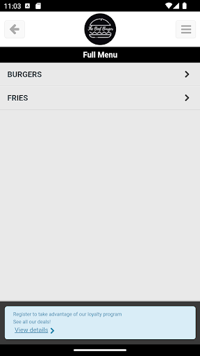 The Beef Burger Screen 3