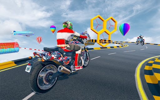 Superhero Bike Mega Ramp Stunt Screen 2