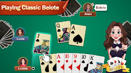 screenshot of Belote - Coinche French Card