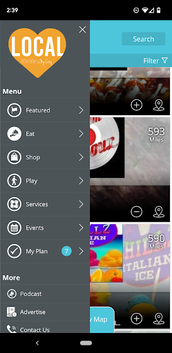 Screenshot of LOCAL In My City