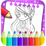 Chibi Paint - Coloring Book icon
