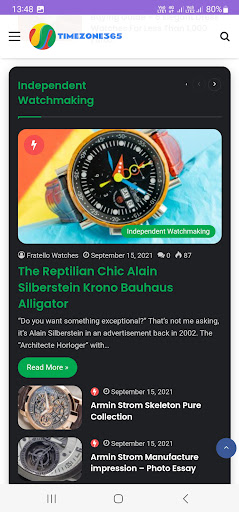 Luxury Watches Marketplace Screen 3