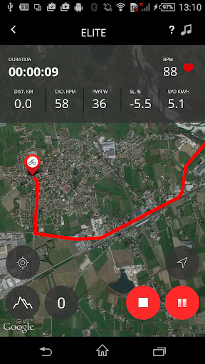 myETraining Screen 2