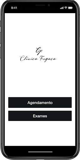 Android application Clínica Fogaça screenshort