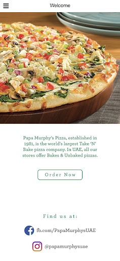 Papa Murphys Pizza UAE Screen 3