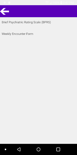 Android application Therapist Toolbox screenshort