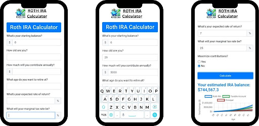 Roth IRA Calculator
